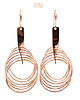 kolczyki pozłacane Golden Rings 2