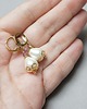 kolczyki pozłacane Kolczyki pozłacane Pearls [white] perły vol. 25  3