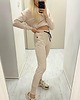 komplety damskie Dres damski beige  OLIWIA 1