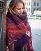 komplety damskie MAXCOLOR Komplet czapka i szal "wesoły melanż" 2
