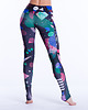 legginsy Legginsy CZARNY ABSTRAKT 2