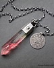 wisiory Aztecki  Amulet z kwarcem 3