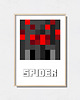 obrazy i plakaty do pokoju dziecięcego Minecraft plakat "Spider" 1