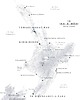 plakaty NOWA ZELANDIA  nazwy w jęz Māori  plakat mapa 2
