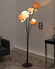 lampy podłogowe Lampa podłogowa, stojąca Multi Levels, lniane klosze, 176x50x50 cm 2