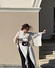 sukienki maxi damskie Lniane kimono nr 9 100% LEN 1
