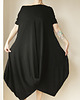 sukienki maxi damskie Sukienka Serce oversize Czarna 3