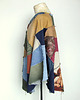 ubrania różne Kolorowe patchworkowe ponczo 4