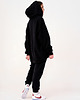 bluza z kapturem damska Hoodie Oversize Black 5