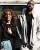 bluza z kapturem damska BLluza Damska Czarny KRÓLIK z Uszami 3