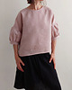 bluzki - inne Bluzka "COSMOS" old rose, 100% len S/M 2