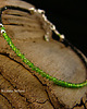 bransoletki z kamieni naturalnych Bransoleta - Srebro Diopsyd Chromowy Spinel 3