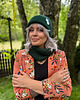 czapki damskie Czapka beanie z bawełny logo kolorowe Zielony 8