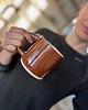 kubki i filiżanki Duży Ceramiczny Czekoladowy Kubek  Handmade 420 ml Chocolate Brown 5