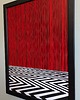 grafiki i ilustracje Ręcznie drukowany linoryt "Twin Peaks" 30x40cm 2