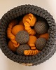 Zabawki dla zwierząt kosz na zabawki COTTON PLAYBOX beżowy 3