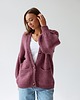 kardigany damskie Kardigan Moher Lover Fiolet 2