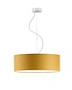 lampy wiszące Szara lampa wisząca do salonu z abażurem HAJFA fi - 50 cm 6