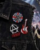 naszywki na ubrania Naszywki termoprzylepne punk rock streetwear zestaw 3 szt 3