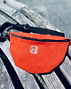saszetka nerka Nerka / torebka z weluru Mili Belt Bag M - miedziana pomarańcza 2