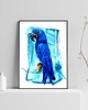 plakaty Plakat Ara hiacyntowa 2