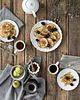 kuchnia - różne Forma do muffinek babeczek ceramiczna biała 4