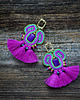 kolczyki soutache Oriana- kolorowe kolczyki soutache 4