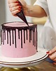 deski do krojenia i tace Tacka Podkład pod tort ciasto torta Cukierniczy GRUBY BIAŁY 28 CM Okrągły 4