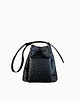 torebki do ręki "Le sac petite" czarna tłoczona skóra 1