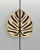 meble - gałki Uchwyt meblowy MONSTERA GOLD BLACK 1
