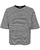 t-shirt damskie T-shirt relaxed stripes 1