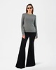 bluzki z długim rękawem damskie LONGSLEEVE SWETER BELLA szary 1