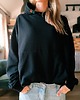 bluza z kapturem damska Bluza black 1