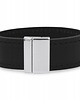 bransoletki skórzane Bransoletka Męska Skórzana Szeroka Czarna ROZMIAR L - 20CM Parker Quality 1