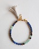 bransoletki z kamieni naturalnych Bransoletka BOHO lapis lazuli, tygrysie oko, jadeit zielony, obsydian złocisty 3