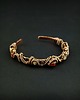 bransoletki wire wrapping Bransoleta mankietowa  z bursztynem cytrynem i agatem 4