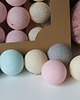 dekoracje świetlne Cotton Balls Świecące Kule Delikatne 20 szt. 2