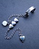 kolczyki srebrne Nausznica Heart 1