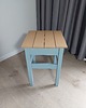 stołki Własnoręcznie malowany handmade taboret w pastelowych kolorach art deco 3