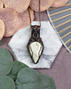wisiory Miedziany wisiorek wire wrapping z larsonitem #539 1