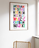 plakaty MAJTKI plakat dla Niej kolorowa typografia erotyczna Grafika dla Pani Domu 1