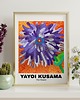 plakaty PLAKAT dekoracyjny kwiat Yayoi Kusama,  poster 1