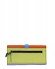 portfele damskie Portfel damski skórzany ze skrawków kolorowy przegródki na karty OLIVKA 3