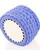 skrzynki, kufry i pudła BIAŁA baza do szydełka 25cm Dno do koszyka torebki Akcesoria do torebek DIY 5