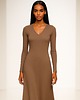 sukienki maxi damskie Sukienka cappuccino  YY300047 3