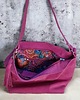 torby na ramię Zamszowa torba Shopper Bag, fuksja. Duża torebka na ramię skóra zamszowa 5