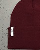 czapki damskie Czapka beanie burgundowa 2