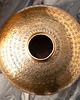 wazony Wazon waza Oriental metalowa młotkowany metal złota 33cm 3