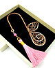zakładki do książek Miedziana zakładka do książki wire wrapping 5