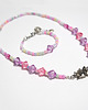 komplet biżuterii Komplet - Różowy, pastelowy imbryk 1